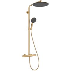 Hansgrohe Raindance Alive S Puro 24593140 zestaw prysznicowy ścienny termostatyczny z deszczownicą