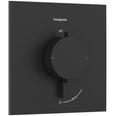 Hansgrohe Ecostat Comfort E 33710670 bateria prysznicowa podtynkowa z termostatem czarna