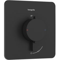 Hansgrohe Ecostat Comfort Q 33712670 bateria prysznicowa podtynkowa z termostatem czarna