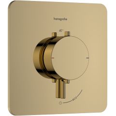 Hansgrohe Ecostat Comfort Q 33712990 bateria prysznicowa podtynkowa z termostatem złota