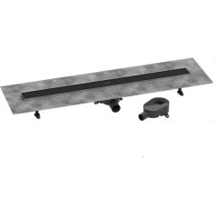 Hansgrohe Raindrain 56275670 odpływ liniowy 100 cm czarny Hansgrohe Raindrain 56275670 odpływ liniowy 100 cm czarny