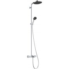 Hansgrohe Activera S 28871000 zestaw wannowo-prysznicowy ścienny termostatyczny z deszczownicą chrom