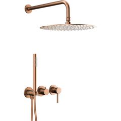 KFA Armatura Moza 503951134 zestaw wannowo-prysznicowy podtynkowy z deszczownicą