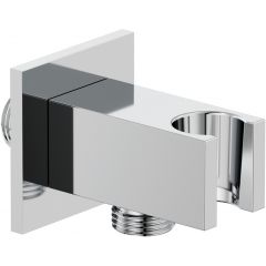 Kludi A-QA 655690500 przyłącze kątowe z uchwytem chrom