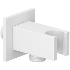 Kludi A-QA 655695300 przyłącze kątowe z uchwytem biały