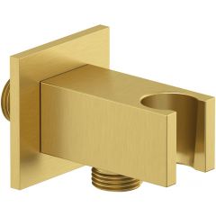 Kludi A-QA 65569N000 przyłącze kątowe z uchwytem złoty