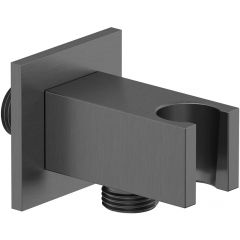 Kludi A-QA 65569N200 przyłącze kątowe z uchwytem czarny