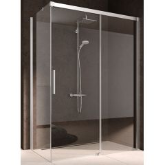 Kermi Nica NID2R18020VPK drzwi prysznicowe 180 cm rozsuwane do ścianki bocznej