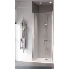 Kermi Cada XS CK1WL09020VPK drzwi prysznicowe 90 cm uchylne srebrny połysk/szkło przezroczyste