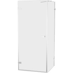 New Trendy Oxia AXJ0063WU kabina prysznicowa 100x80 cm prostokątna chrom połysk/szkło przezroczyste