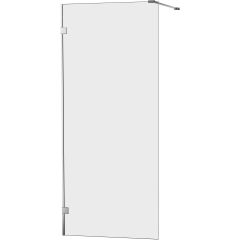 New Trendy Oxia AXJ0208 ścianka prysznicowa walk-in 90 cm chrom połysk/szkło przezroczyste