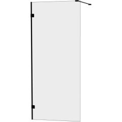 New Trendy Oxia Black AXJ0424 ścianka prysznicowa walk-in 100 cm czarny mat/szkło przezroczyste