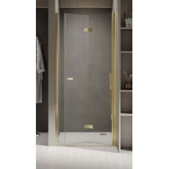 New Trendy New Soleo Light Gold D0465A drzwi prysznicowe 90 cm składane