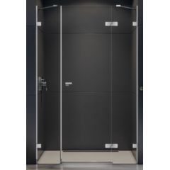 New Trendy Eventa EXK4463 drzwi prysznicowe 130 cm uchylne chrom połysk/szkło przezroczyste