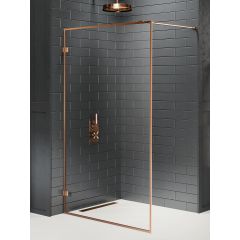 New Trendy Avexa Copper Brushed EXK3798 ścianka prysznicowa walk-in 90 cm