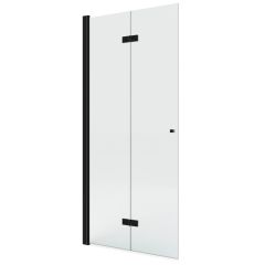 New Trendy New Soleo Black K5757 ścianka prysznicowa walk-in 120 cm czarny mat/szkło przezroczyste