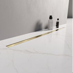 New Trendy Visio Slim Gold OL0084 odpływ liniowy 90 cm