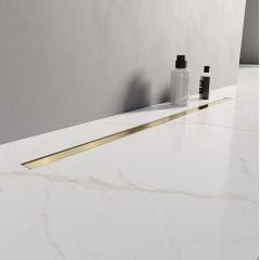 New Trendy Visio Slim Gold OL0084 odpływ liniowy 90 cm złoty