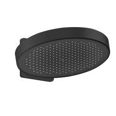Oltens Regna 37009300 deszczownica 32x32 cm okrągła czarny mat