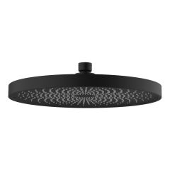 Oltens Vann 37007300 deszczownica 26x26 cm okrągła czarny mat