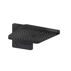 Oltens Vann 37008300 deszczownica 26x26 cm kwadratowa czarny mat