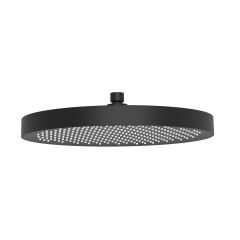 Oltens Regna 37009300 deszczownica 32x32 cm okrągła czarny mat
