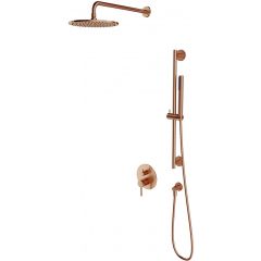 Omnires Y SYSY47CPB zestaw prysznicowy podtynkowy z deszczownicą miedź