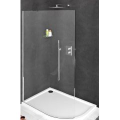 Polysan Modular Shower MS1100C ścianka prysznicowa walk-in 90.7 cm