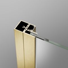 Radaway Nes Brushed Gold DWD I P01276200099 profil poszerzający