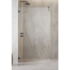 Radaway Essenza Pro 6 Brushed GunMetal Walk-in II 101031359201 ścianka prysznicowa 135 cm gunmetal szczotkowany/szkło przezroczyste