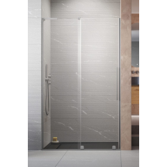 Radaway Furo SL Brushed Nickel DWJ 103076229101L drzwi prysznicowe 62.2 cm rozsuwane nikiel szczotkowany/szkło przezroczyste