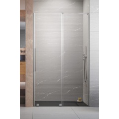 Radaway Furo SL Brushed Nickel DWJ 103076229101R drzwi prysznicowe 62.2 cm rozsuwane nikiel szczotkowany/szkło przezroczyste