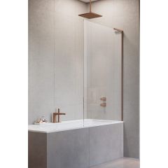 Radaway Modo SL Brushed Copper PNJ II 103160609301R parawan nawannowy 60 cm 1-częściowy miedź szczotkowany/szkło przezroczyste