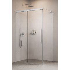 Radaway Idea 8 QL KDJ 105505670101L drzwi prysznicowe 56.7 cm rozsuwane chrom połysk/szkło przezroczyste