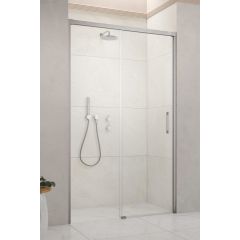 Radaway Idea Brushed Nickel DWJ 3870169101L drzwi prysznicowe 120 cm rozsuwane szczotkowany/szkło przezroczyste