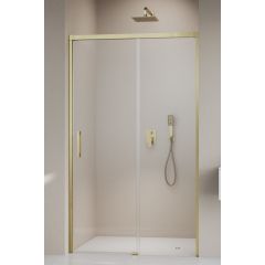 Radaway Idea Brushed Gold DWJ 3870209901R drzwi prysznicowe 160 cm rozsuwane złoty szczotkowany/szkło przezroczyste