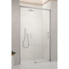 Radaway Idea 6 Brushed Nickel DWJ 3870229101L drzwi prysznicowe 115 cm rozsuwane nikiel szczotkowany/szkło przezroczyste