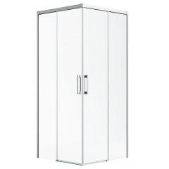Radaway Idea Brushed Nickel KDD 3870649101R drzwi prysznicowe 120 cm rozsuwane szczotkowany/szkło przezroczyste