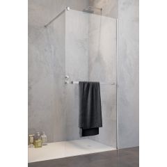 Radaway Modo New II 3891140101W ścianka prysznicowa 110 cm chrom połysk/szkło przezroczyste