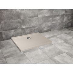 Radaway Doros D SDRD90800184S brodzik prostokątny 90x80 cm beżowy