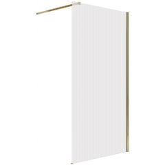 Rea Aero Intimo Gold Brush REAK4127 ścianka prysznicowa walk-in 120 cm złoty szczotkowany/