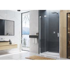 SanSwiss Cadura CA13D0905007 drzwi prysznicowe 90 cm uchylne do ścianki bocznej