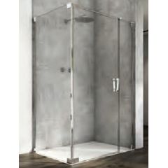 SanSwiss Cadura CA31CG0805007 drzwi prysznicowe 80 cm uchylne srebrny połysk/szkło przezroczyste
