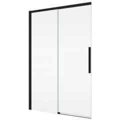 Ronal Oriana D36S21200607 drzwi prysznicowe 120 cm rozsuwane czarny mat/szkło przezroczyste