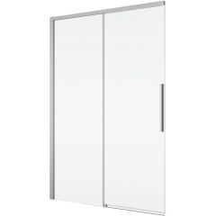 Ronal Oriana D36S21405007 drzwi prysznicowe 140 cm rozsuwane srebrny połysk/szkło przezroczyste