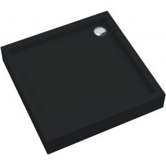 Schedpol Medium Black Matt 34731CMG brodzik kwadratowy 90x90 cm czarny