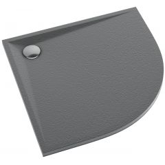 Schedline Libra Anthracite Stone 3SPL1O9090AST brodzik półokrągły 90x90 cm antracyt