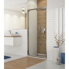 Sanplast TX 600271121038401 drzwi prysznicowe 80 cm składane do wnęki