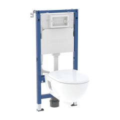 Geberit Duofix Basic 118343003 zestaw miska z deską i stelaż
