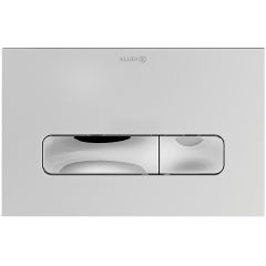 Kludi Unifix 30PP0105 przycisk spłukujący do wc chrom błyszczący-chrom mat